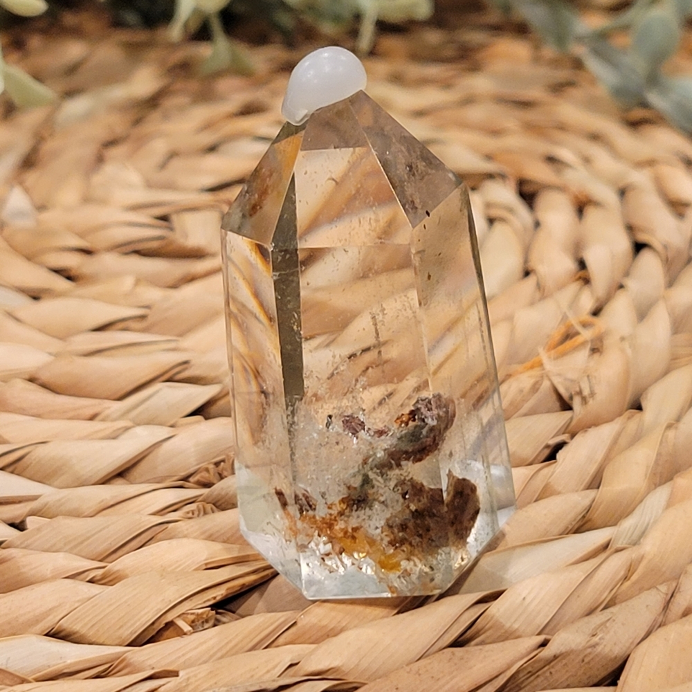 Crystal Clear Garden Quartz Tower - Small - Genuine - 2in tall